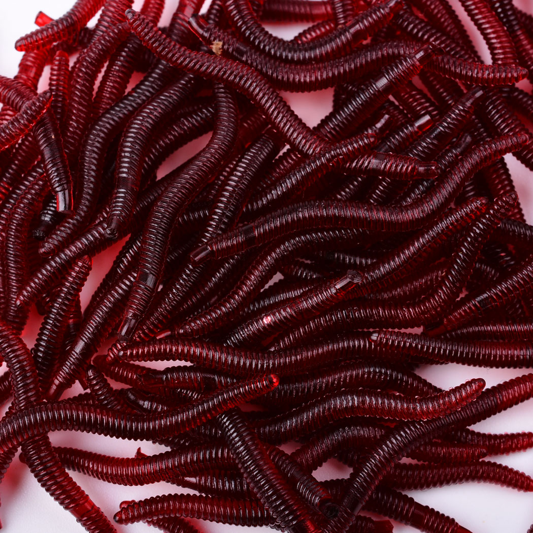 50pcs Lifelike Red Worm Soft L - Aglaonema Red review and price