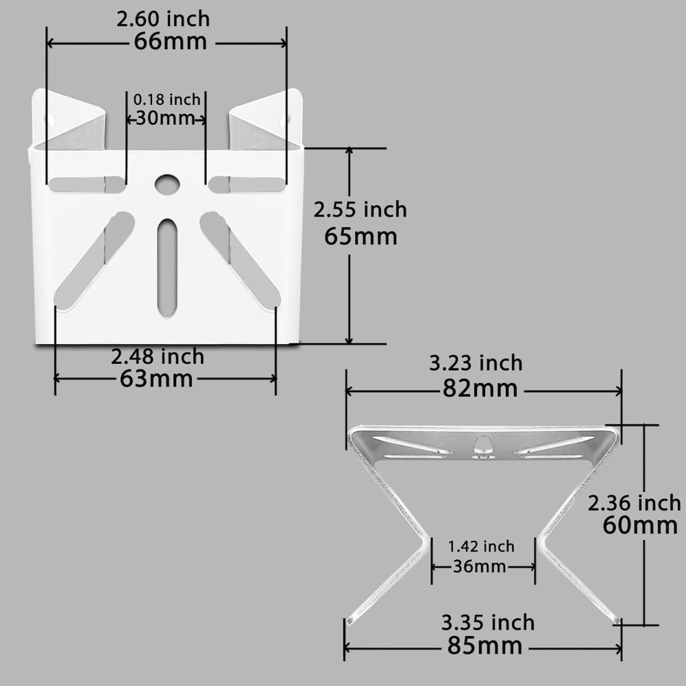 White Corner Mount Bracket for - Eufy Camera S340 review and price