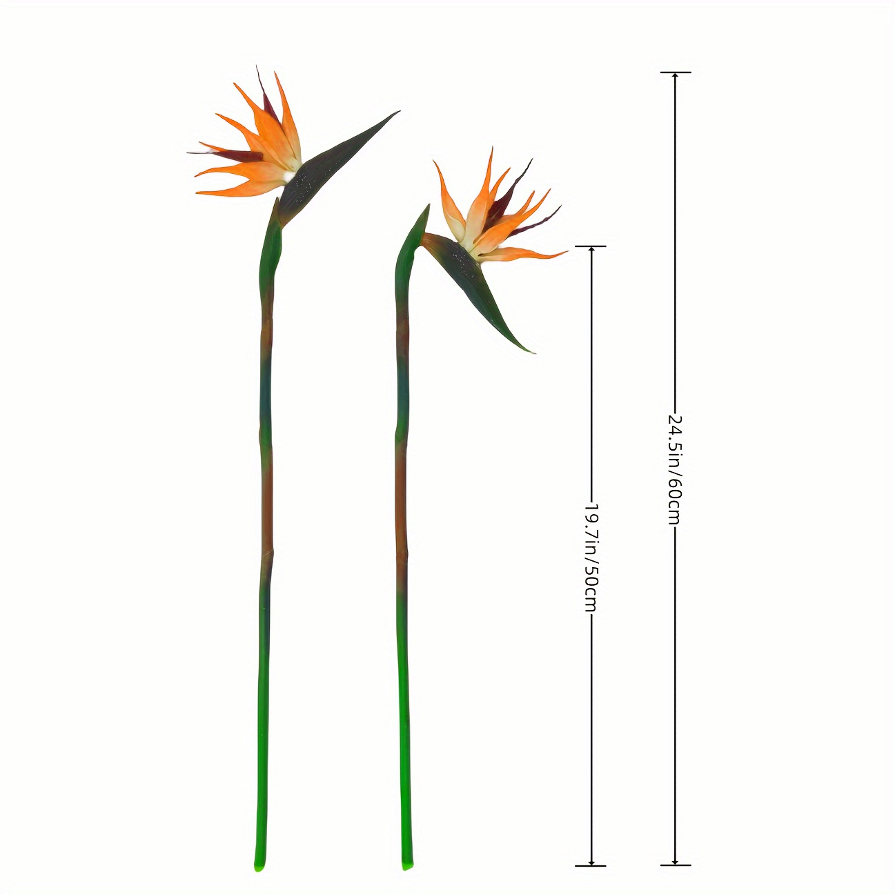 3Pcs Artificial Heaven Bird Fl - Bird Paradise Strelitzia review and price