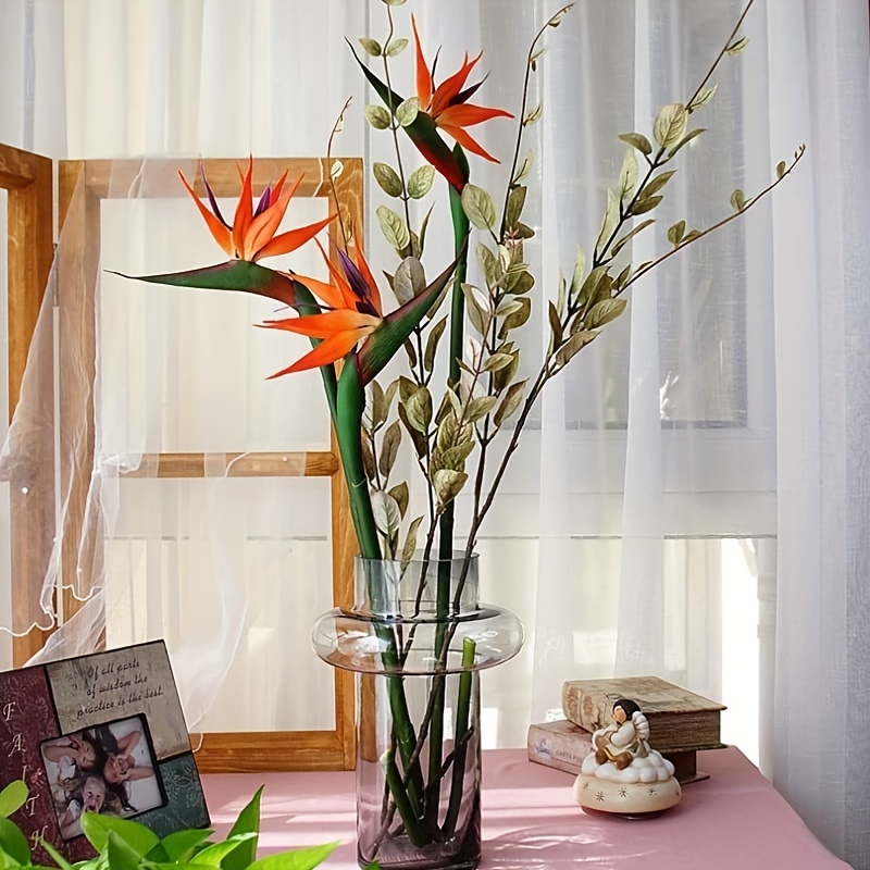 3Pcs Artificial Heaven Bird Fl - Bird Paradise Strelitzia review and price