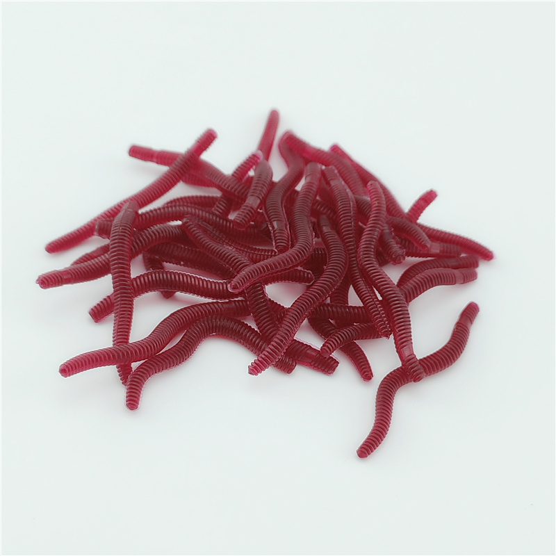 100PCS Soft Lure Bass Bream Bl - Aglaonema Red review and price