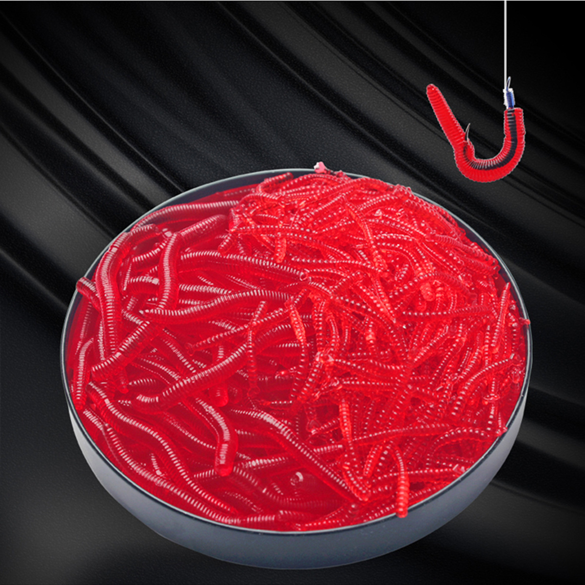 3.5cmSoft Lure Bass Bream Bloo - Aglaonema Red review and price